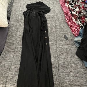 Forever 21 Hooded Long Vest